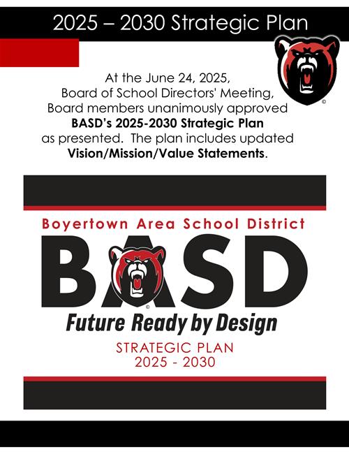 Strategic Plan Approved
